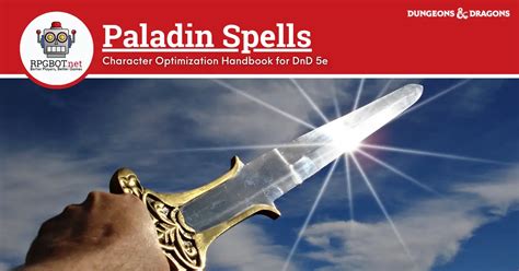 Paladin Spells 5e: Guide to the Best Paladin Spells .